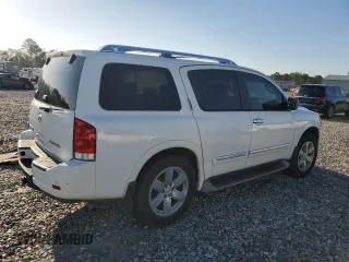 2011 Nissan Armada Platinum z VIN 5N1AA0NC2BN620032, wystawiony jako Copart lot #52098665 z przebiegiem Nie podano mil oraz Szkoda całkowita • Salvage title. Historia ofert i sprzedaży dostępna na DreamBid. Obrazek 3.