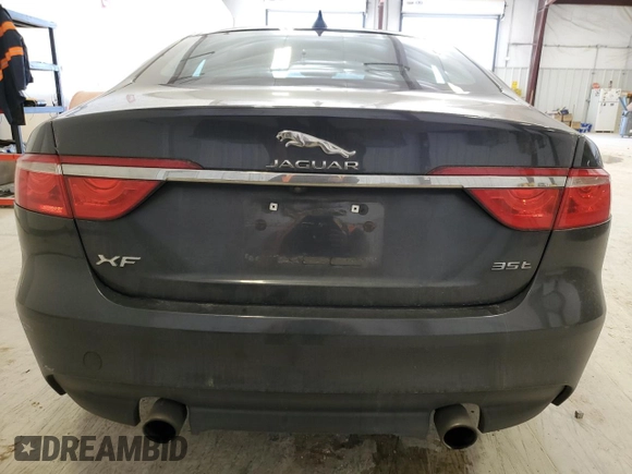 2017 Jaguar XF 35t Premium with VIN SAJBD4BV4HCY29193, listed as a Copart auction lot 87858885 with 89,259 mi miles and Salvage Title. Bid and sale history available at carsss.com. Image 6.