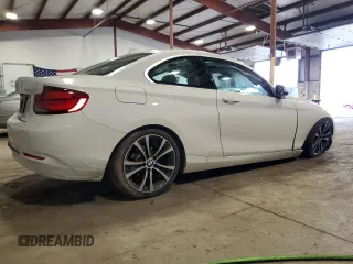 2020 BMW 2 Series 230i xDrive with VIN WBA2J3C06L7E63629, listed as a Copart auction lot 73711874 with 78,234 mi miles and Salvage Title. Bid and sale history available at carsss.com. Image 3.