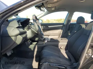 2019 Honda Civic LX with VIN 19XFC2F60KE025306, listed as a Copart auction lot 53949305 with 50,671 mi miles and Salvage Title. Bid and sale history available at DreamBid. Image 7.