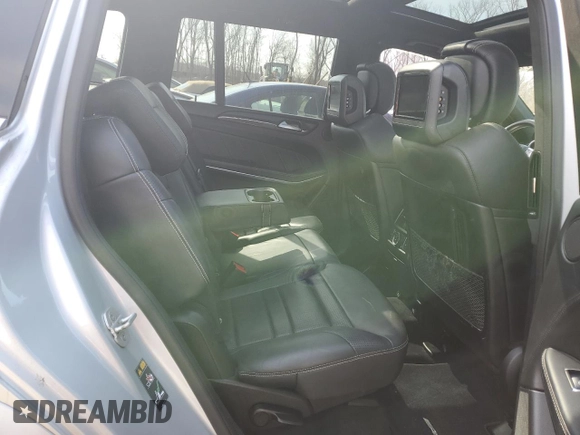 2015 Mercedes-Benz GL-Class GL 63 AMG with VIN 4JGDF7EE7FA484101, listed as a Copart auction lot 47821455 with 128,686 mi miles and Salvage Title. Bid and sale history available at carsss.com. Image 10.