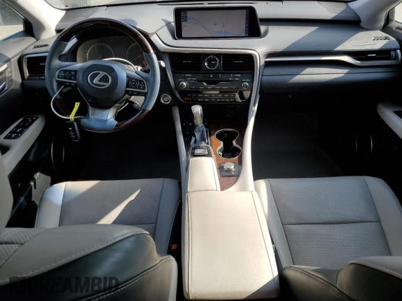 2017 Lexus RX with VIN 2T2ZZMCA9HC083871, listed as a Copart auction lot 45741825 with 35,161 mi miles and Salvage Title. Bid and sale history available at carsss.com. Image 8.