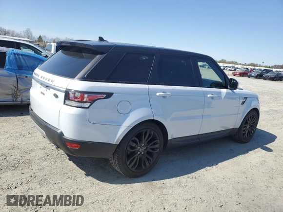 2016 Land Rover Range Rover Sport HSE with VIN SALWR2KF1GA662728, listed as a Copart auction lot 48905755 with 116,870 mi miles and Salvage title. Bid and sale history available at DreamBid. Image 3.