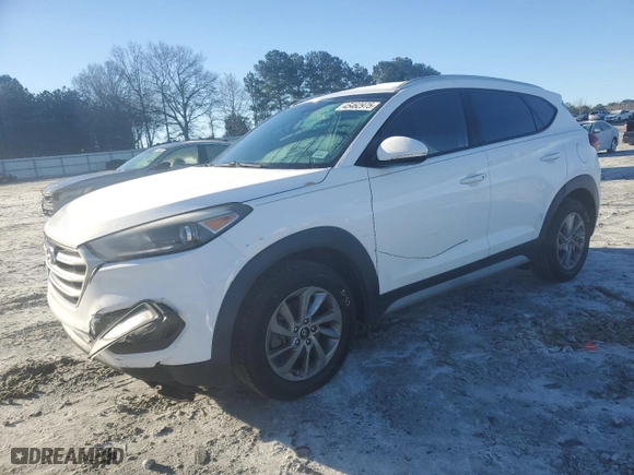 2017 Hyundai Tucson SE Plus with VIN KM8J33A46HU419503, listed as a Copart auction lot 45462975 with 80,391 mi miles and Salvage Title. Bid and sale history available at carsss.com. Image 1.