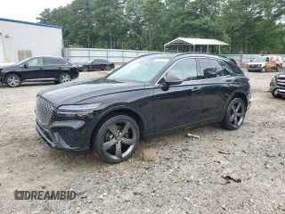 2024 Genesis GV70 Sport with VIN 5NMMCDTC0RH004391, listed as a Copart auction lot 59707115 with 9,486 mi miles and Salvage title. Bid and sale history available at DreamBid. Image 1.