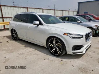 2017 Volvo XC90 R-Design with VIN YV4A22PM7H1133019, listed as a Copart auction lot 49895195 with 105,398 mi miles and Salvage title. Bid and sale history available at DreamBid. Image 4.