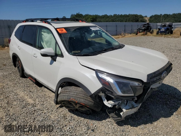 2023 Subaru Forester Special Sports with VIN JF2SKAJC8PH449201, listed as a Copart auction lot 61454295 with 23,967 mi miles and Salvage title. Bid and sale history available at DreamBid. Image 4.