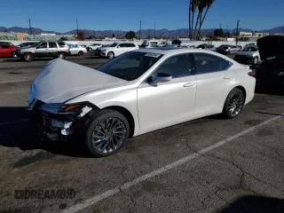 2024 Lexus ES 300h Luxury с VIN 58AEA1C18RU053312, выставлен на аукционе Copart как лот 83362094 с пробегом 1 614 миль миль и Списание • Salvage title. История ставок и продаж доступна на DreamBid. Изображение 1.