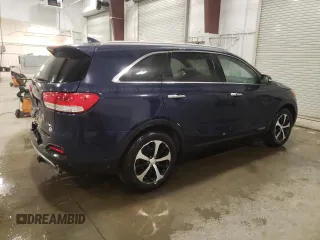 2017 Kia Sorento EX with VIN 5XYPHDA5XHG203718, listed as a Copart auction lot 49319725 with 62,189 mi miles and Salvage Title. Bid and sale history available at DreamBid. Image 3.