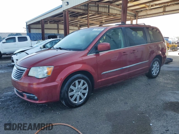 2014 Chrysler Town & Country Touring with VIN 2C4RC1BG1ER172467, listed as a Copart auction lot 51188165 with 177,379 mi miles and Salvage Title. Bid and sale history available at carsss.com. Image 1.