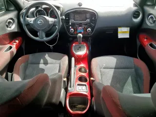 2017 Nissan Juke SL with VIN JN8AF5MR4HT703737, listed as a Copart auction lot 48358135 with 111,420 mi miles and Salvage Title. Bid and sale history available at carsss.com. Image 8.