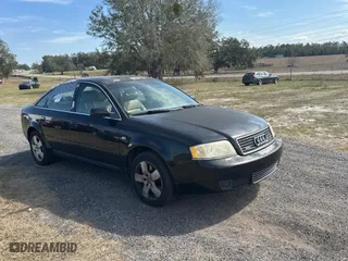 2002 Audi A6 with VIN WAULD64B72N089410, listed as a Copart auction lot 44408615 with 150,550 mi miles and Clean Title. Bid and sale history available at carsss.com. Image 1.