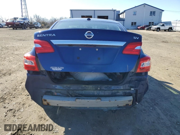 2018 Nissan Sentra SV with VIN 3N1AB7AP3JL661872, listed as a Copart auction lot 50361755 with 69,009 mi miles and Salvage Title. Bid and sale history available at DreamBid. Image 6.