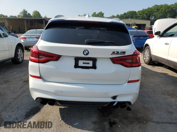 2020 BMW X3 M Competition with VIN 5YMTS0C00L9B87978, listed as a Copart auction lot 66391204 with 49,431 mi miles and Salvage Title. Bid and sale history available at carsss.com. Image 6.
