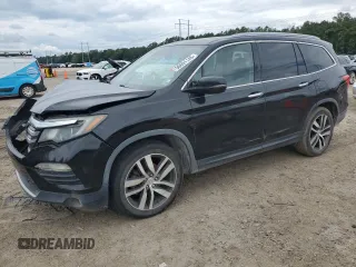 2017 Honda Pilot Touring with VIN 5FNYF5H98HB006188, listed as a Copart auction lot 56691145 with 116,963 mi miles and Salvage title. Bid and sale history available at DreamBid. Image 1.