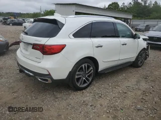 2017 Acura MDX w/Advance Pkg with VIN 5FRYD4H83HB033577, listed as a Copart auction lot 50218963 with 100,632 mi miles. Bid and sale history available at carsss.com. Image 3.