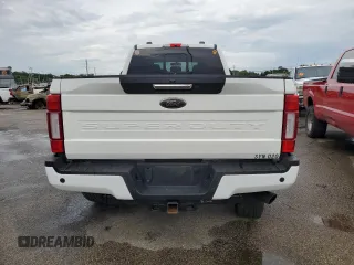 2022 Ford F-250 XL with VIN 1FT7W2BN5NEG23402, listed as a Copart auction lot 59352125 with 41,262 mi miles and Salvage title. Bid and sale history available at DreamBid. Image 6.