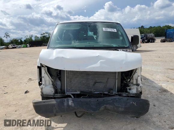 2017 Chevrolet Express Cargo с VIN 1GCZGHFG6H1114323, выставлен на аукционе Copart как лот 53777275 с пробегом Не указан миль и Списание • Salvage title. История ставок и продаж доступна на DreamBid. Изображение 5.