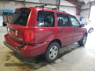 2003 Honda Pilot EX z VIN 2HKYF18693H614665, wystawiony jako Copart lot #57053175 z przebiegiem 291 627 mil mil oraz Czysty tytuł • Clean title. Historia ofert i sprzedaży dostępna na DreamBid. Obrazek 3.