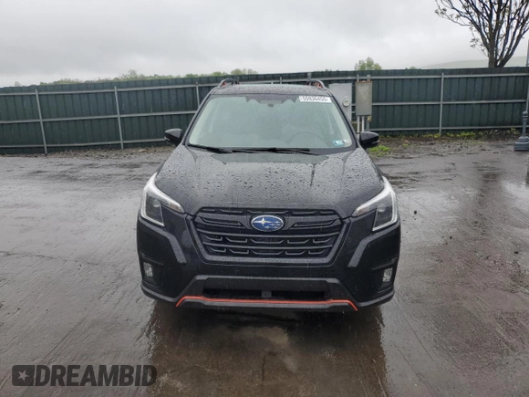 2023 Subaru Forester Special Sports with VIN JF2SKAJC6PH516491, listed as a Copart auction lot 55936455 with 17,802 mi miles and Salvage title. Bid and sale history available at DreamBid. Image 5.