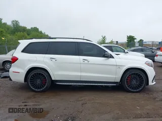 2017 Mercedes-Benz GLS 63 AMG with VIN 4JGDF7FE7HA893426, listed as a IAAI auction lot 42313142 with 68,283 mi miles and . Bid and sale history available at DreamBid. Image 14.