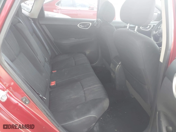 2017 Nissan Sentra SV with VIN 3N1AB7AP1HL672735, listed as a IAAI auction lot 41808677 with 81,013 mi miles. Bid and sale history available at carsss.com. Image 8.
