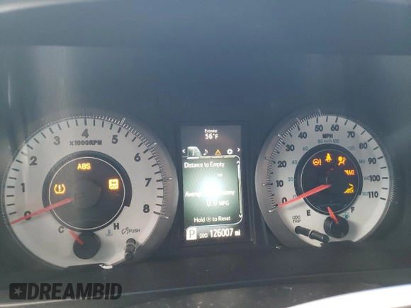 2015 Toyota Sienna SE with VIN 5TDXK3DC6FS644459, listed as a Copart auction lot 42600115 with 126,007 mi miles and Salvage Title. Bid and sale history available at carsss.com. Image 9.