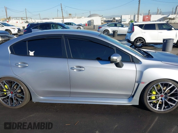 2021 Subaru WRX STI with VIN JF1VA2E66M9800482, listed as a IAAI auction lot 41331355 with 50,255 mi miles. Bid and sale history available at carsss.com. Image 14.