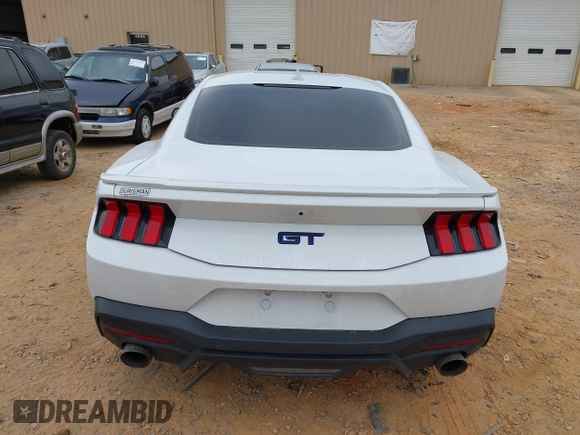 2024 Ford Mustang GT with VIN 1FA6P8CF1R5428590, listed as a IAAI auction lot 41791699 with 9,728 mi miles. Bid and sale history available at carsss.com. Image 16.