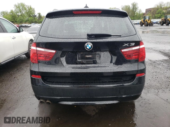 2011 BMW X3 28i with VIN 5UXWX5C58BL712640, listed as a Copart auction lot 55099015 with 72,256 mi miles and Salvage Title. Bid and sale history available at DreamBid. Image 6.