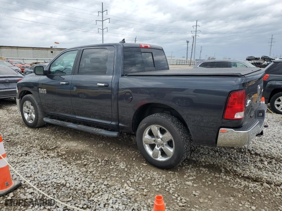 2017 Ram 1500 Big Horn with VIN 1C6RR7LG6HS581655, listed as a Copart auction lot 50875415 with 57,067 mi miles and Salvage Title. Bid and sale history available at carsss.com. Image 2.