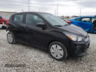 2017 Chevrolet Spark LS with VIN KL8CB6SA1HC814712, listed as a Copart auction lot 51384345 with 99,222 mi miles and Salvage Title. Bid and sale history available at carsss.com. Image 4.