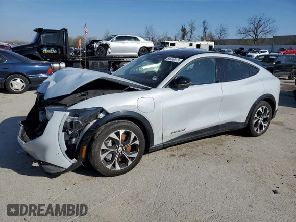 2023 Ford Mustang Mach-E Premium with VIN 3FMTK3SUXPMA69757, listed as a Copart auction lot 50560975 with 30,447 mi miles and Clean title. Bid and sale history available at DreamBid. Image 1.