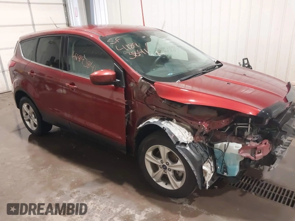 2014 Ford Escape SE with VIN 1FMCU9G91EUC35321, listed as a IAAI auction lot 41893841 with 86,792 mi miles and . Bid and sale history available at DreamBid. Image 1.