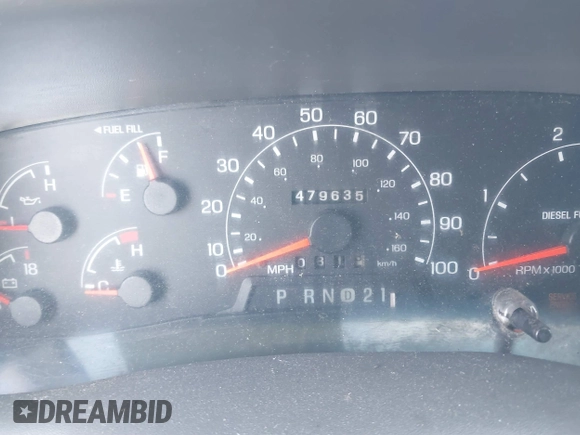 2001 Ford F-350 XL with VIN 1FDSF34F91EB80330, listed as a IAAI auction lot 41188483 with 479,635 mi miles and . Bid and sale history available at DreamBid. Image 7.