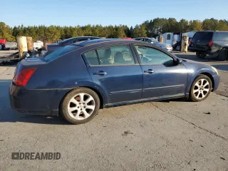 2007 Nissan Maxima 3.5 SE with VIN 1N4BA41E87C844938, listed as a Copart auction lot 88762535 with 0 mi miles and Clean Title. Bid and sale history available at carsss.com. Image 3.