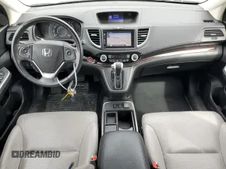 2015 Honda CR-V EX-L with VIN 2HKRM4H77FH666417, listed as a Copart auction lot 52045265 with 74,364 mi miles and Salvage Title. Bid and sale history available at carsss.com. Image 8.
