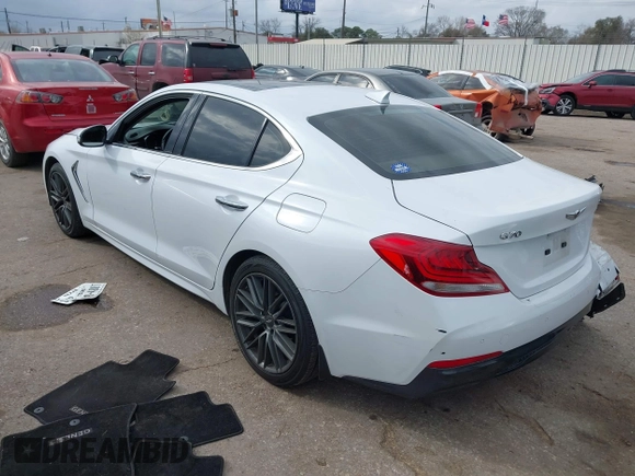 2019 Genesis G70 Advanced with VIN KMTG34LA8KU027252, listed as a IAAI auction lot 41697822 with 130,086 mi miles and . Bid and sale history available at DreamBid. Image 3.