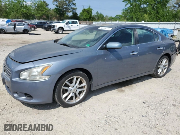 2010 Nissan Maxima SV z VIN 1N4AA5AP1AC831636, wystawiony jako Copart lot #54655015 z przebiegiem 111 077 mil mil oraz Szkoda całkowita • Salvage title. Historia ofert i sprzedaży dostępna na DreamBid. Obrazek 1.