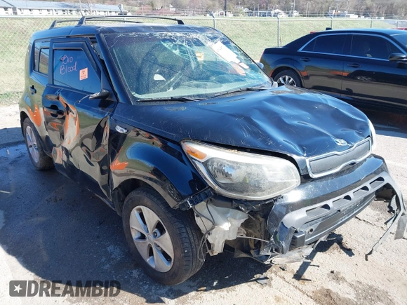 2014 Kia Soul with VIN KNDJN2A22E7004566, listed as a IAAI auction lot 41837857 with 127,809 mi miles. Bid and sale history available at carsss.com. Image 6.