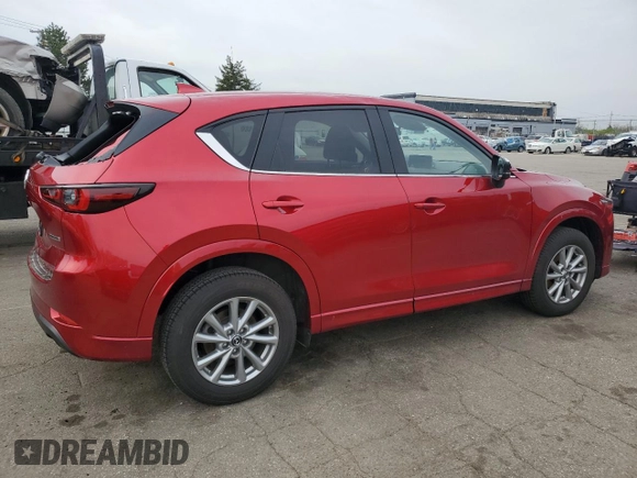2024 Mazda CX-5 S Select with VIN JM3KFBBL3R0447078, listed as a Copart auction lot 53062645 with 17,580 mi miles and Salvage Title. Bid and sale history available at carsss.com. Image 3.