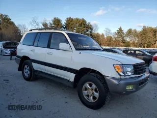 1999 Toyota Land Cruiser with VIN JT3HT05J5X0043565, listed as a Copart auction lot 41619535 with 201,472 mi miles and Clean Title. Bid and sale history available at carsss.com. Image 4.