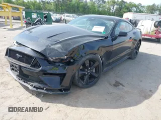 2022 Ford Mustang GT with VIN 1FA6P8CF5N5108599, listed as a IAAI auction lot 42095377 with 20,154 mi miles. Bid and sale history available at carsss.com. Image 17.