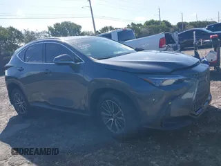 2025 Lexus NX with VIN 2T2ADCAZ7SC018667, listed as a IAAI auction lot 41632712 with 8,268 mi miles. Bid and sale history available at carsss.com. Image 13.