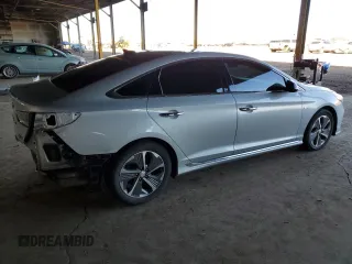 2018 Hyundai Sonata Hybrid Limited with VIN KMHE34L3XJA079274, listed as a Copart auction lot 41068464 with 120,491 mi miles and Salvage Title. Bid and sale history available at carsss.com. Image 3.