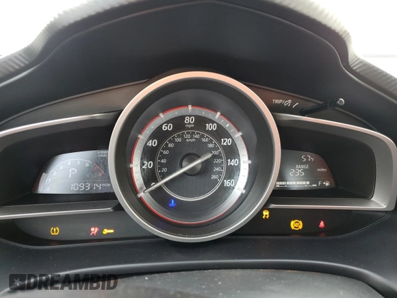 2016 Mazda 3 i Touring z VIN 3MZBM1W78GM266684, wystawiony jako Copart lot #53915435 z przebiegiem 109 314 mil mil oraz Szkoda całkowita • Salvage title. Historia ofert i sprzedaży dostępna na DreamBid. Obrazek 9.