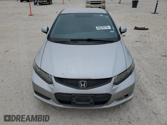 2013 Honda Civic Cpe LX with VIN 2HGFG3B51DH530352, listed as a Copart auction lot 52578775 with 155,627 mi miles and Salvage Title. Bid and sale history available at carsss.com. Image 5.