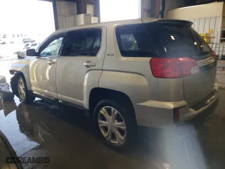 2017 GMC Terrain SLE with VIN 2GKALMEK2H6281500, listed as a Copart auction lot 51849155 with 120,430 mi miles and Clean Title. Bid and sale history available at carsss.com. Image 2.