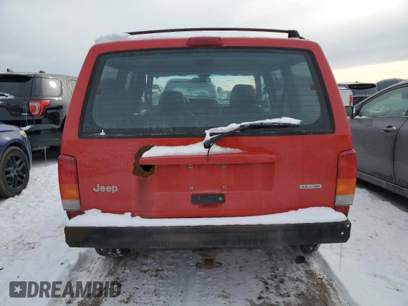 2000 Jeep Cherokee Classic with VIN 1J4FF58S8YL112559, listed as a Copart auction lot 45050345 with 306,498 mi miles and Salvage Title. Bid and sale history available at carsss.com. Image 6.