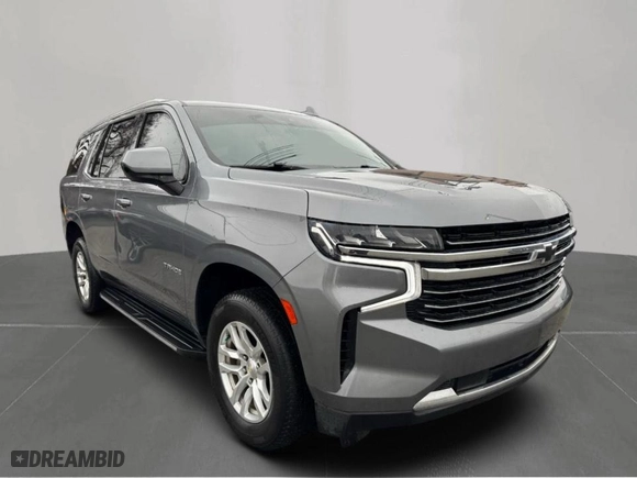2021 Chevrolet Tahoe LT with VIN 1GNSCNKD6MR216635, listed as a Copart auction lot 52551075 with 164,015 mi miles and Clean Title. Bid and sale history available at carsss.com. Image 1.